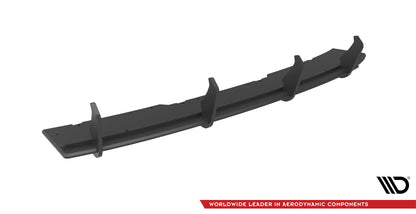 Street Pro Heckansatz Diffusor passend für Audi A4 B9 schwarz matt