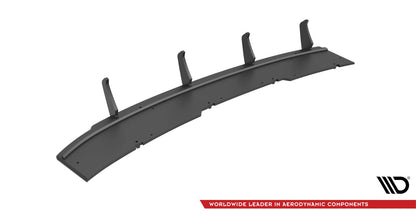 Street Pro Heckansatz Diffusor passend für Audi A4 B9 schwarz matt
