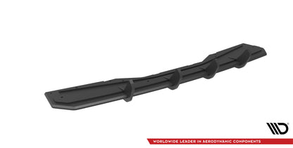 Street Pro Heckansatz Diffusor passend für Audi A4 Competition B9 schwarz matt