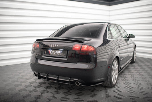 Street Pro Heckansatz Diffusor passend für Audi A4 S-Line B7 schwarz matt