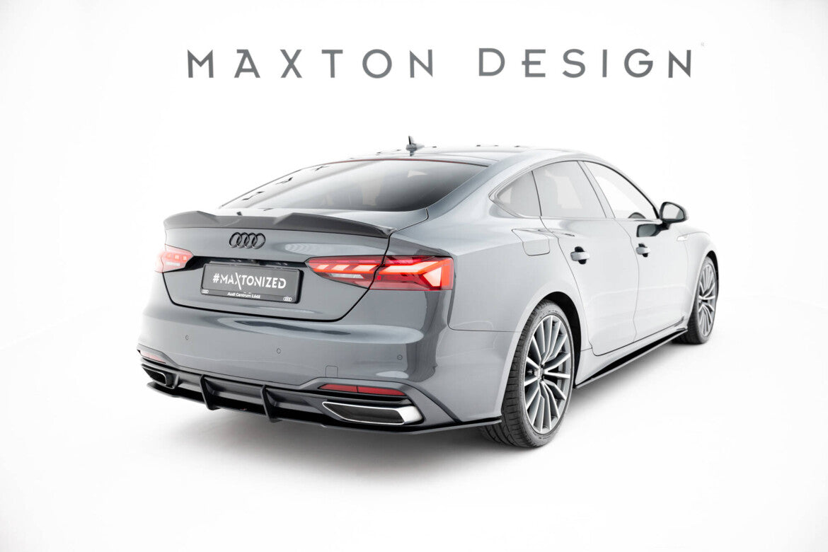Street Pro Heckansatz Diffusor passend für Audi A5 F5 FL schwarz matt
