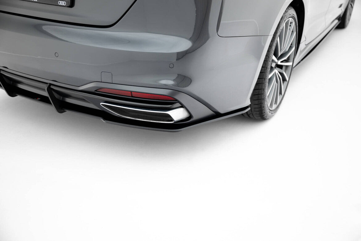Street Pro Heckansatz Diffusor passend für Audi A5 F5 FL schwarz matt