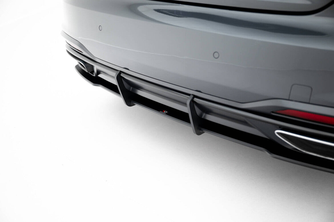 Street Pro Heckansatz Diffusor passend für Audi A5 F5 FL schwarz matt