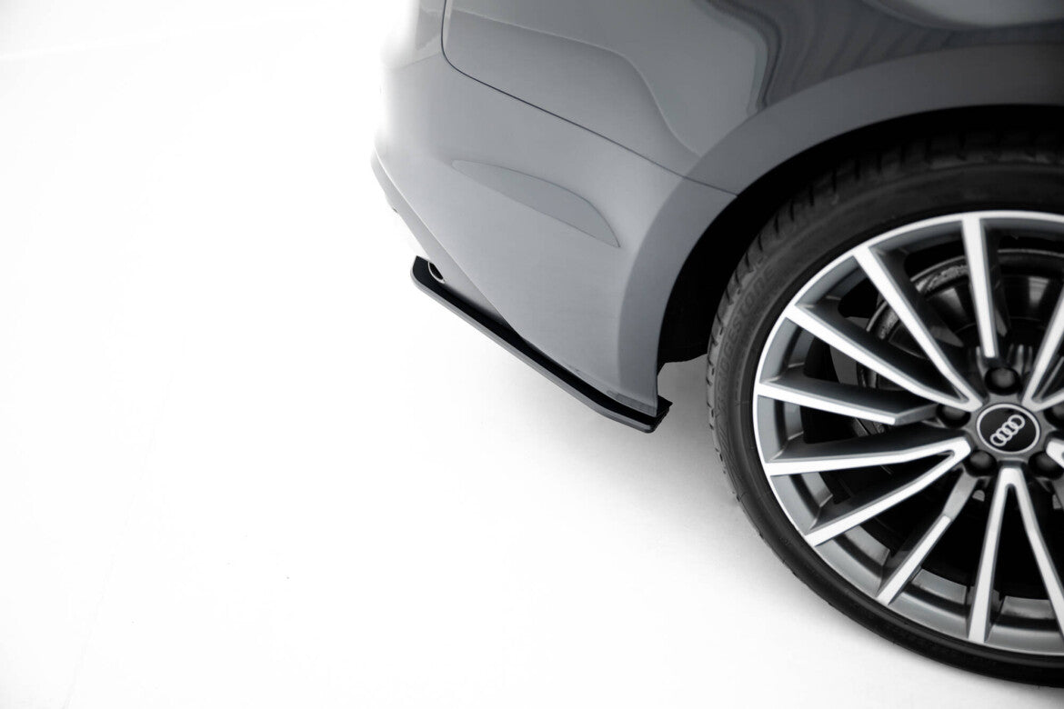 Street Pro Heckansatz Diffusor passend für Audi A5 F5 FL schwarz matt