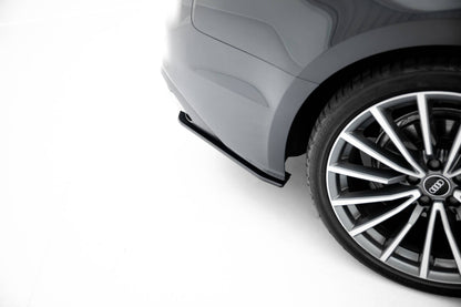 Street Pro Heckansatz Diffusor passend für Audi A5 F5 FL schwarz matt