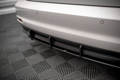 Street Pro Heckansatz Diffusor passend für Audi A6 C8 schwarz matt