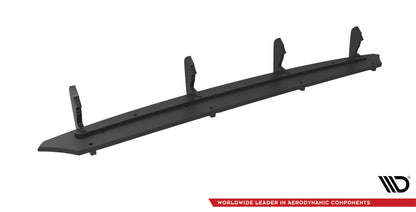 Street Pro Heckansatz Diffusor passend für Audi A6 C8 schwarz matt