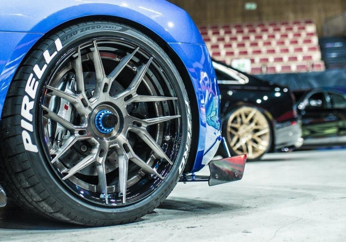 Street Pro Heckansatz Diffusor passend für Audi R8 Mk.2 schwarz matt