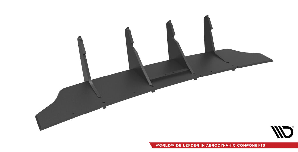 Street Pro Heckansatz Diffusor passend für Audi RS3 Limousine 8Y schwarz matt