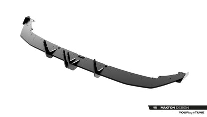 Street Pro Heckansatz Diffusor passend für Audi RS3 Sportback 8Y FL schwarz matt + Hochglanz Flaps