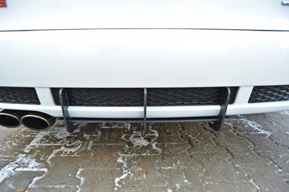 Street Pro Heckansatz Diffusor passend für Audi RS4 B5 schwarz matt