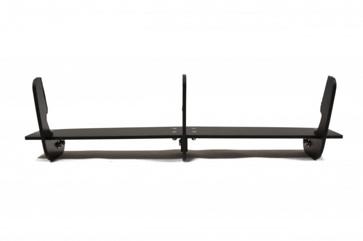 Street Pro Heckansatz Diffusor passend für Audi RS4 B5 schwarz matt