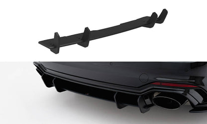 Street Pro Heckansatz Diffusor passend für Audi RS5 Coupe / Sportback F5 schwarz matt