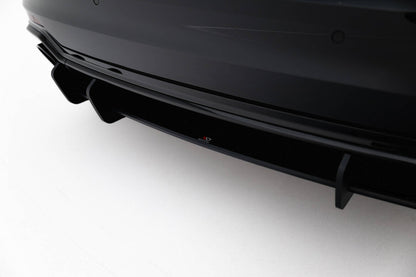 Street Pro Heckansatz Diffusor passend für Audi RS5 Coupe / Sportback F5 schwarz matt