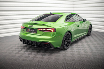 Street Pro Heckansatz Diffusor passend für Audi RS5 F5 FL schwarz matt