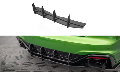 Street Pro Heckansatz Diffusor passend für Audi RS5 F5 FL schwarz matt