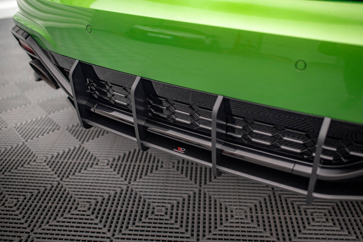 Street Pro Heckansatz Diffusor passend für Audi RS5 F5 FL schwarz matt