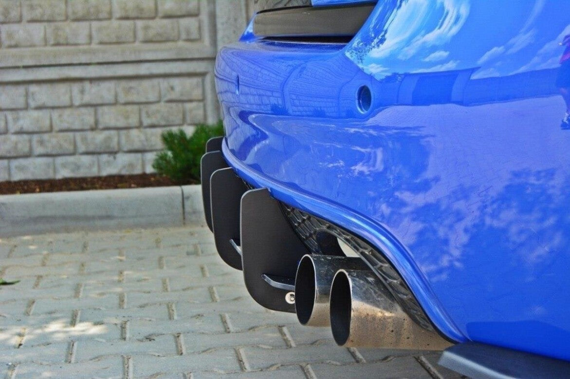 Street Pro Heckansatz Diffusor passend für Audi RS6 C5 schwarz matt