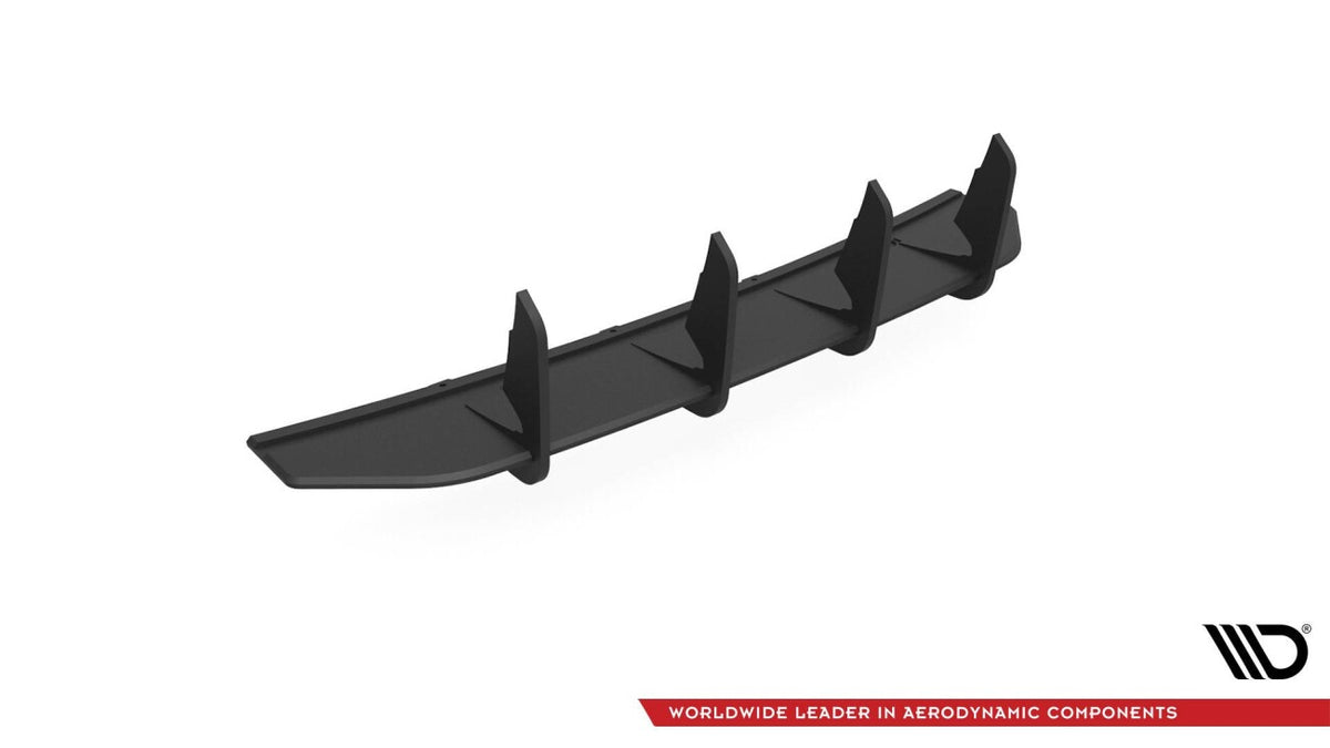 Street Pro Heckansatz Diffusor passend für Audi RS7 C8 / RS6 C8 schwarz matt