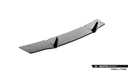 Street Pro Heckansatz Diffusor passend für Audi RSQ3 Sportback / SUV F3 schwarz matt