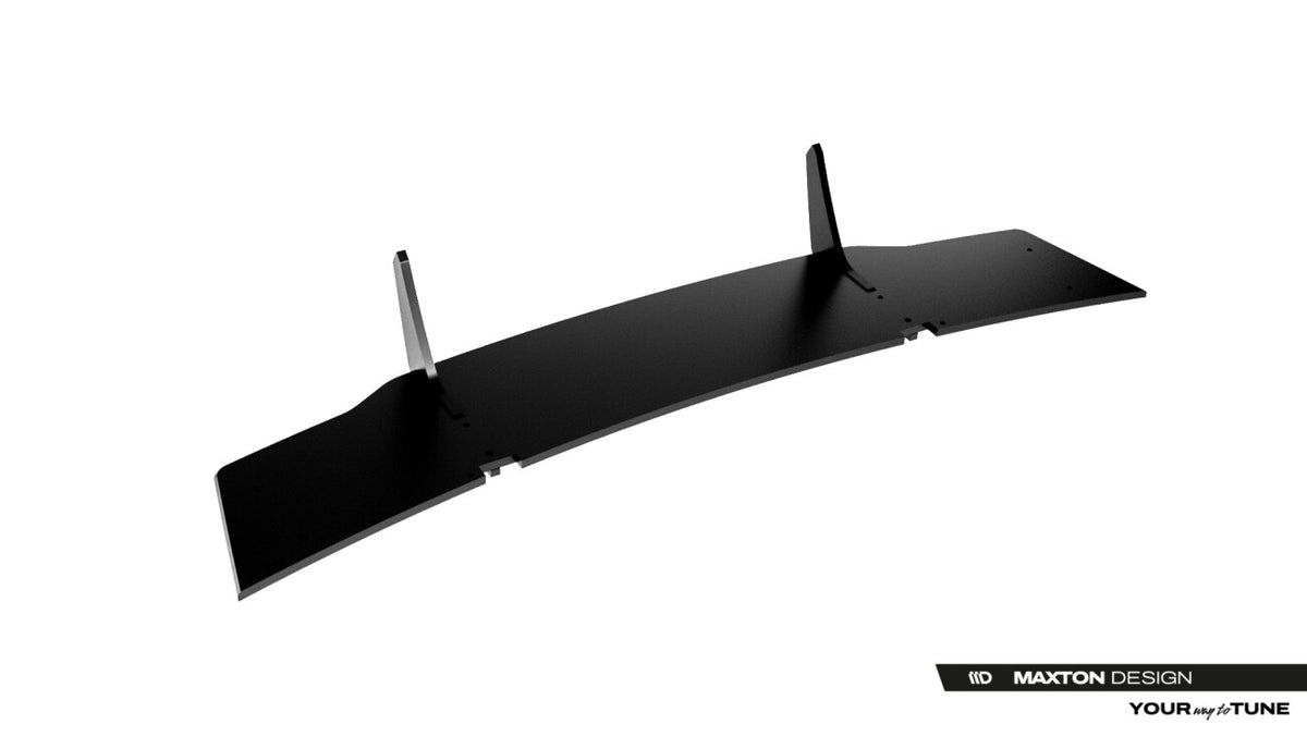Street Pro Heckansatz Diffusor passend für Audi RSQ3 Sportback / SUV F3 schwarz matt