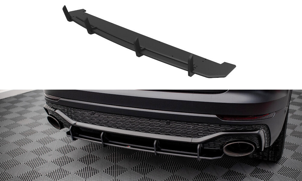 Street Pro Heckansatz Diffusor passend für Audi RSQ8 Mk1 schwarz matt