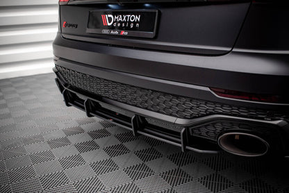 Street Pro Heckansatz Diffusor passend für Audi RSQ8 Mk1 schwarz matt