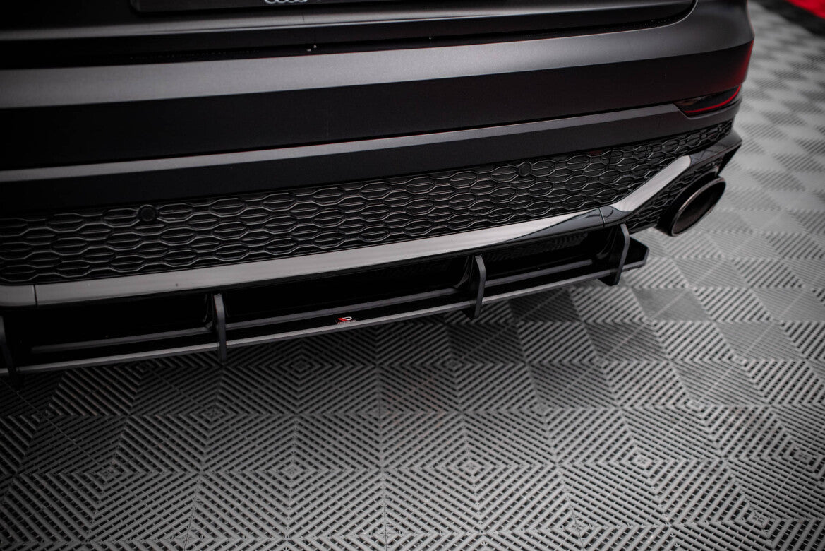 Street Pro Heckansatz Diffusor passend für Audi RSQ8 Mk1 schwarz matt
