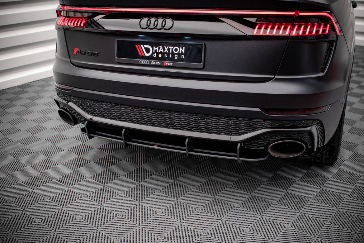 Street Pro Heckansatz Diffusor passend für Audi RSQ8 Mk1 schwarz matt