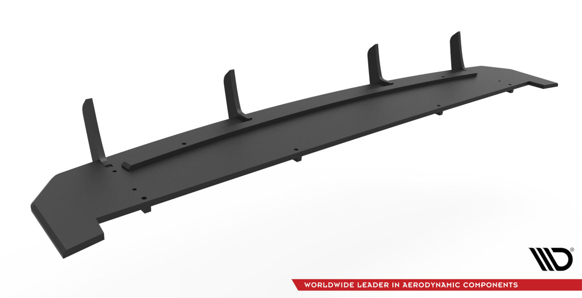 Street Pro Heckansatz Diffusor passend für Audi RSQ8 Mk1 schwarz matt