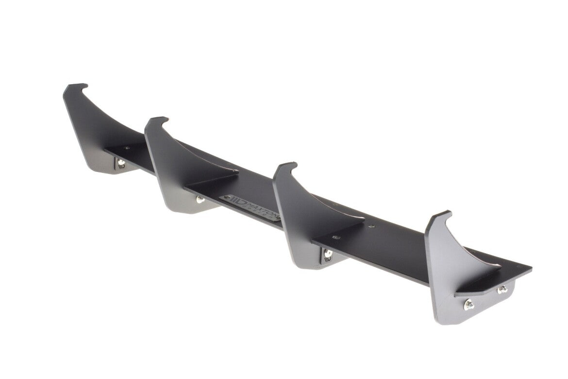 Street Pro Heckansatz Diffusor passend für Audi S3 8V Hatchback / Sportback schwarz matt