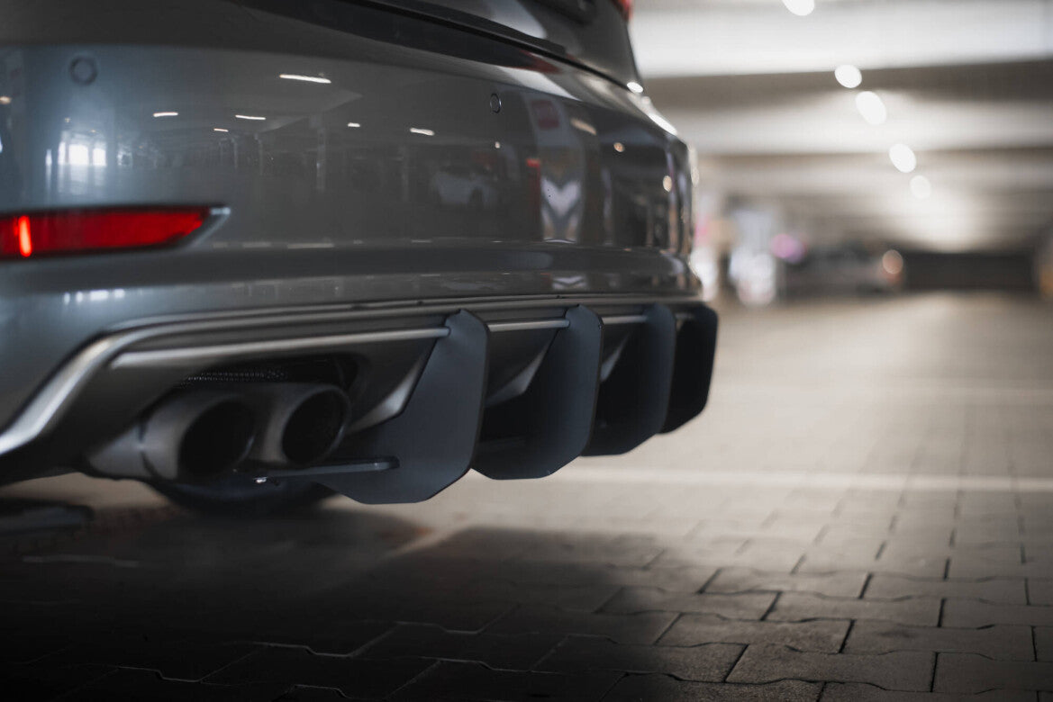 Street Pro Heckansatz Diffusor passend für Audi S3 Limousine 8V schwarz matt