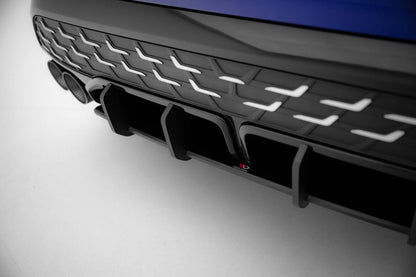 Street Pro Heckansatz Diffusor passend für Audi S3 Limousine 8Y FL schwarz matt
