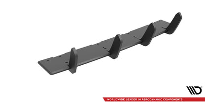 Street Pro Heckansatz Diffusor passend für Audi S3 Sportback 8V FL schwarz matt