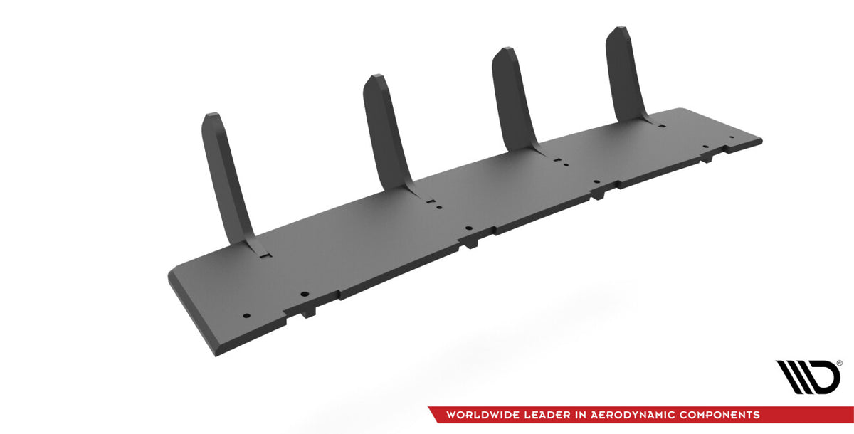 Street Pro Heckansatz Diffusor passend für Audi S3 Sportback 8V FL schwarz matt