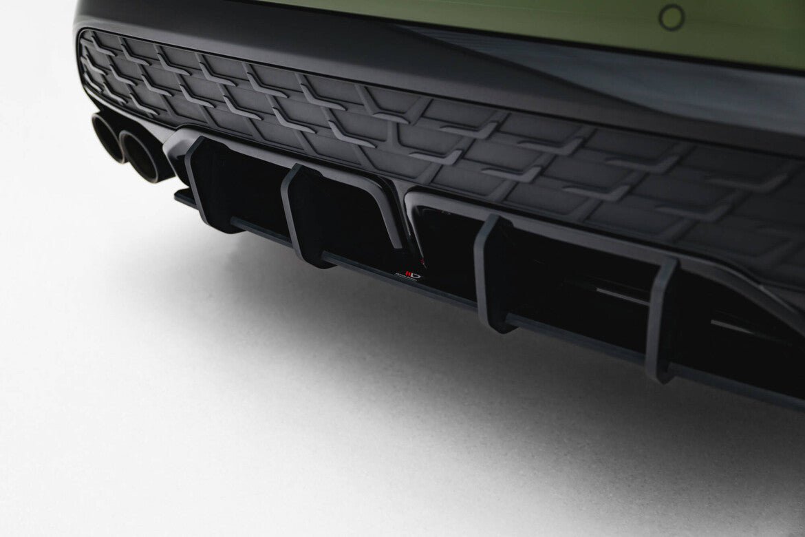 Street Pro Heckansatz Diffusor passend für Audi S3 Sportback 8Y FL schwarz matt