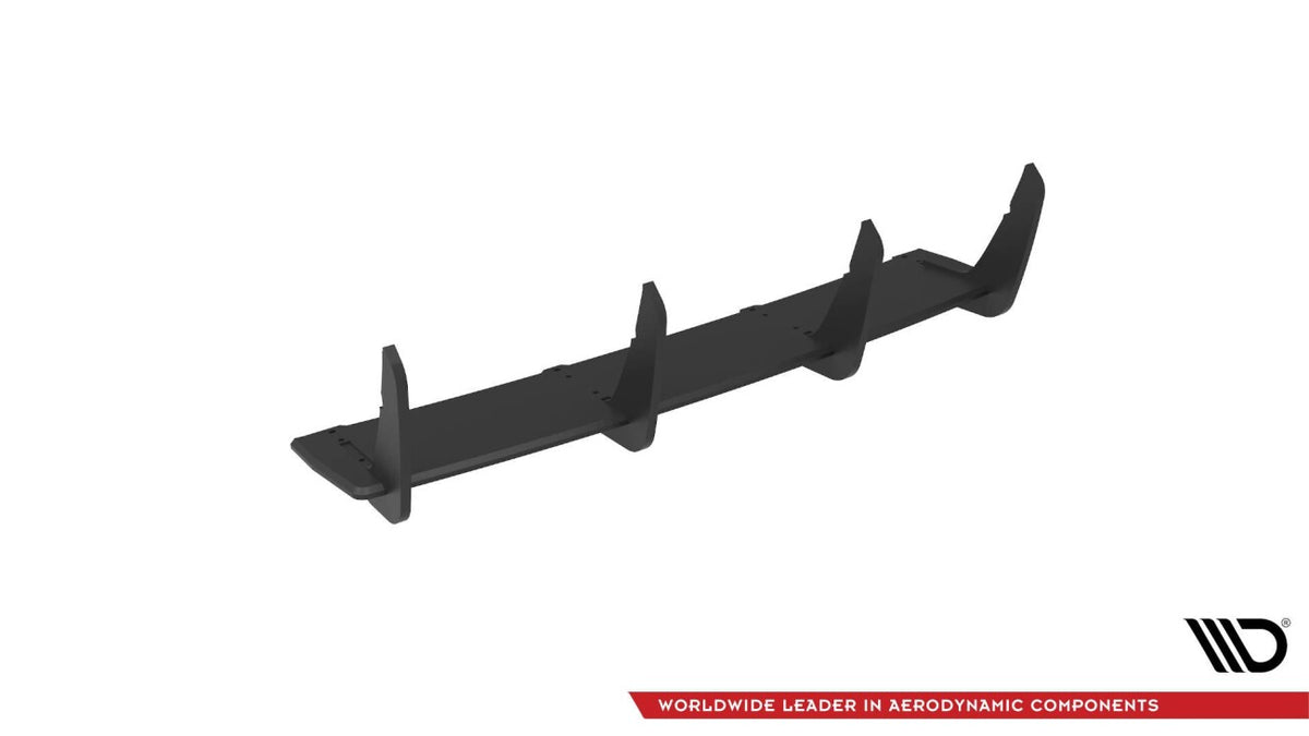 Street Pro Heckansatz Diffusor passend für Audi S3 Sportback 8Y schwarz matt