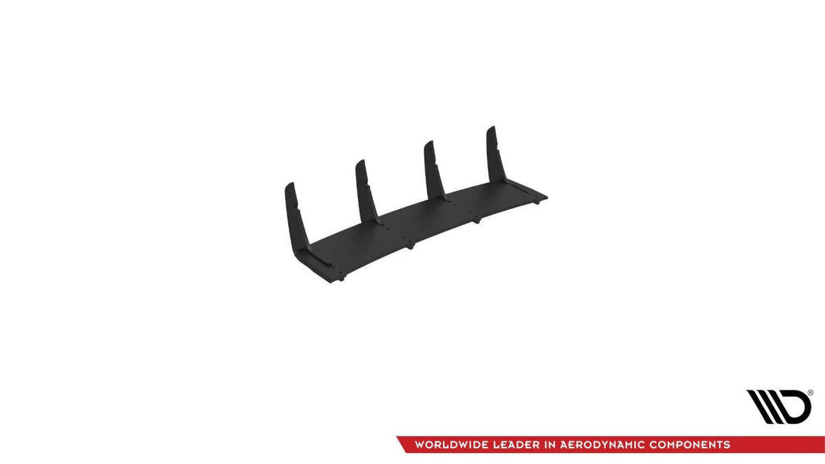 Street Pro Heckansatz Diffusor passend für Audi S3 Sportback 8Y schwarz matt