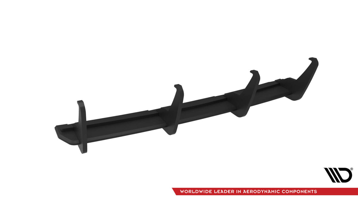 Street Pro Heckansatz Diffusor passend für Audi S3 Sportback / Hatchback 8V schwarz matt