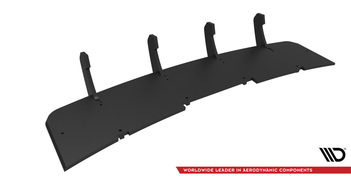 Street Pro Heckansatz Diffusor passend für Audi S5 Coupe / Sportback F5 schwarz matt