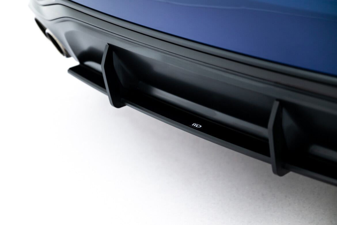 Street Pro Heckansatz Diffusor passend für Audi S5 Limousine / Avant B10 schwarz matt