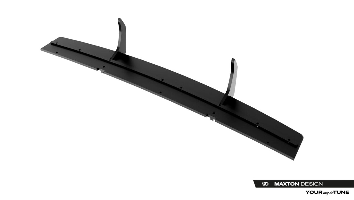 Street Pro Heckansatz Diffusor passend für Audi S5 Limousine / Avant B10 schwarz matt