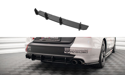 Street Pro Heckansatz Diffusor passend für Audi S8 D4 schwarz matt
