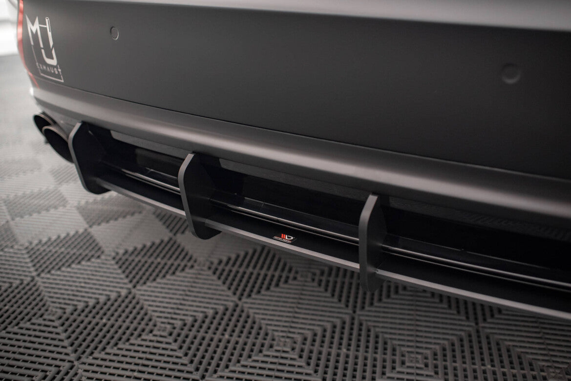 Street Pro Heckansatz Diffusor passend für Audi S8 D4 schwarz matt