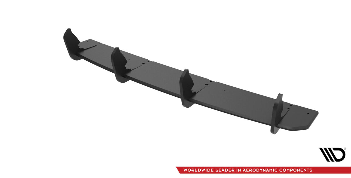 Street Pro Heckansatz Diffusor passend für Audi S8 D4 schwarz matt