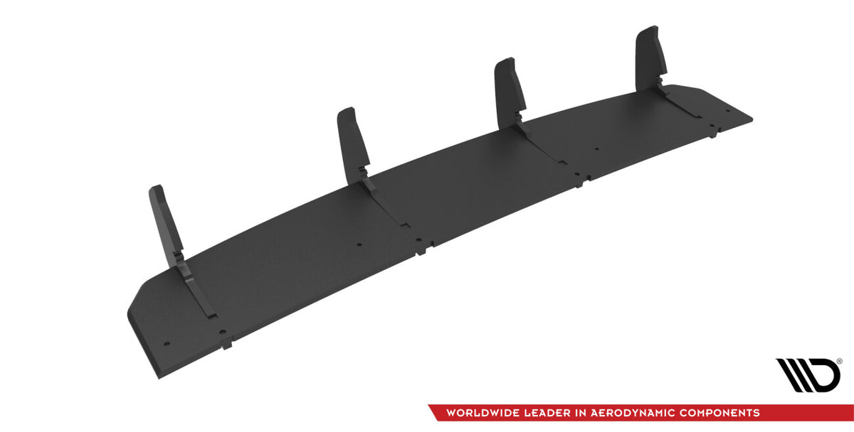 Street Pro Heckansatz Diffusor passend für Audi S8 D4 schwarz matt