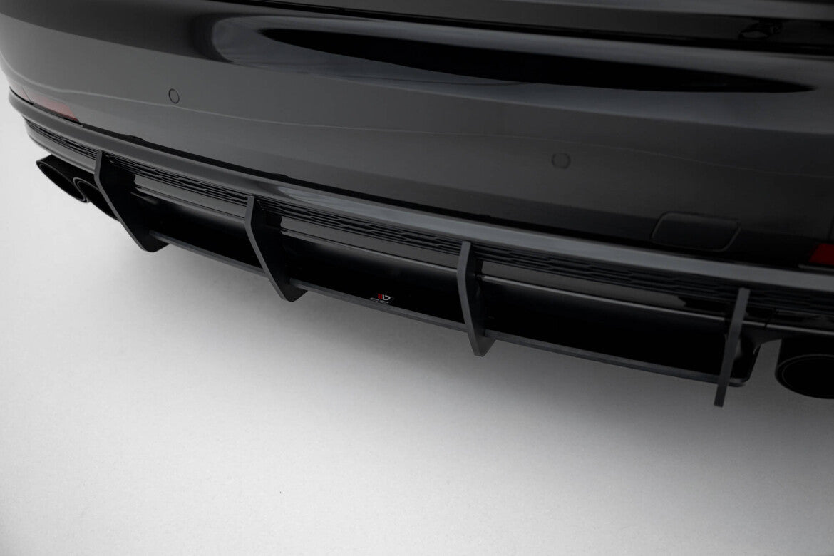 Street Pro Heckansatz Diffusor passend für Audi S8 D5 schwarz matt