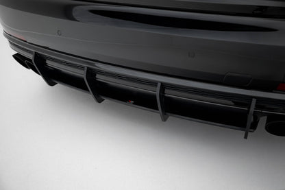 Street Pro Heckansatz Diffusor passend für Audi S8 D5 schwarz matt
