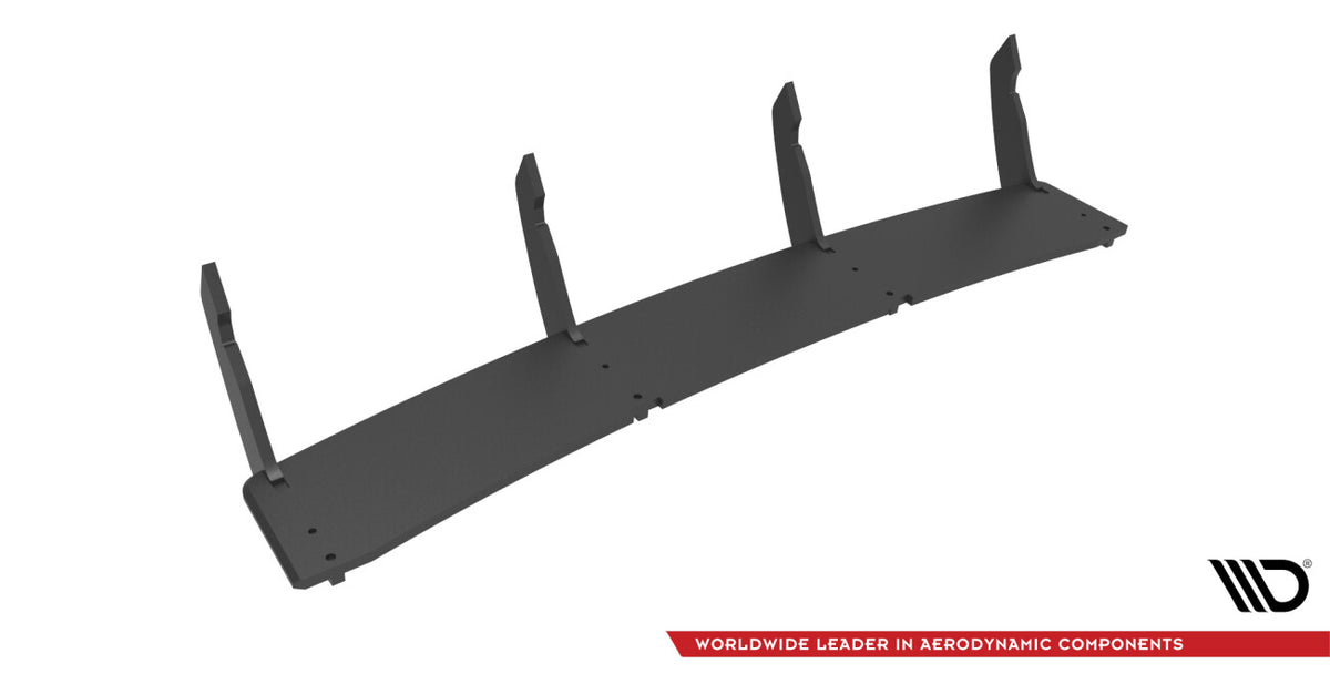 Street Pro Heckansatz Diffusor passend für Audi S8 D5 schwarz matt
