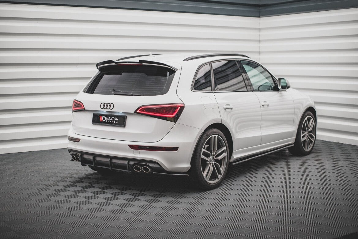 Street Pro Heckansatz Diffusor passend für Audi SQ5 Mk1 (8R) schwarz matt